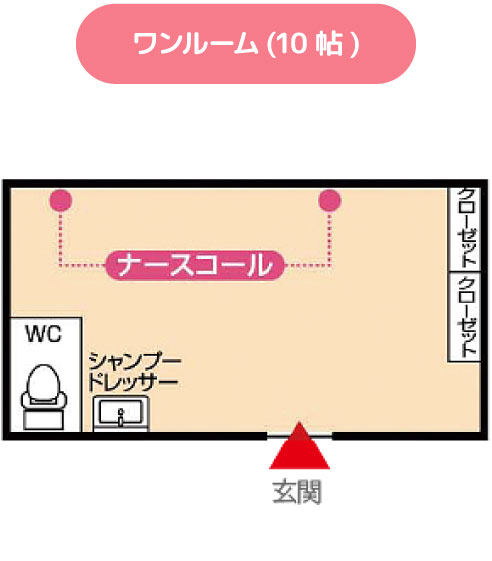 ワンルーム(10帖)
