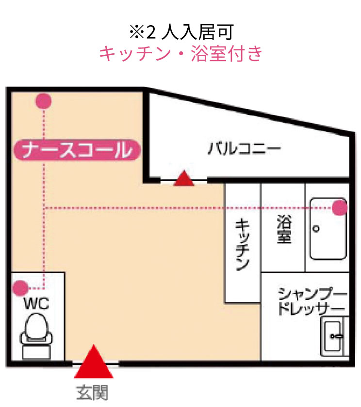 ワンルーム(13帖)