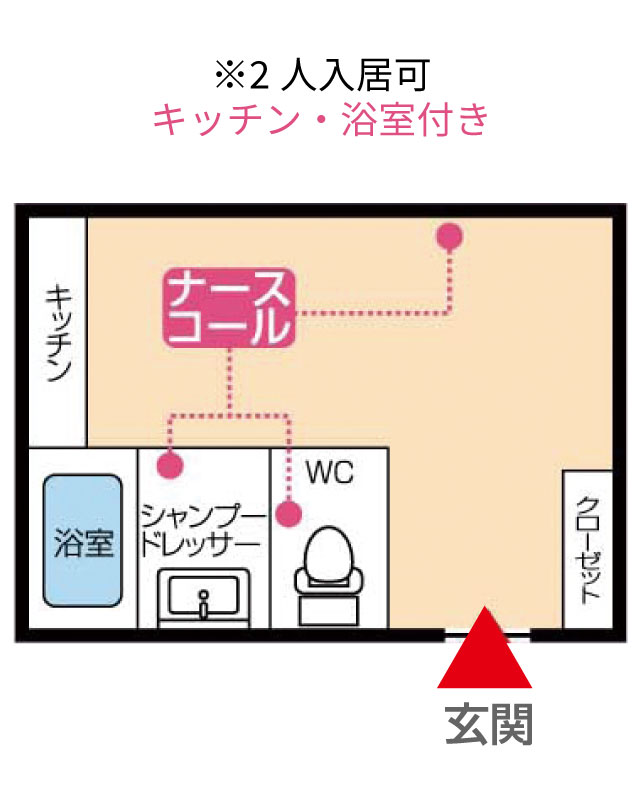 Dタイプワンルーム(13帖)